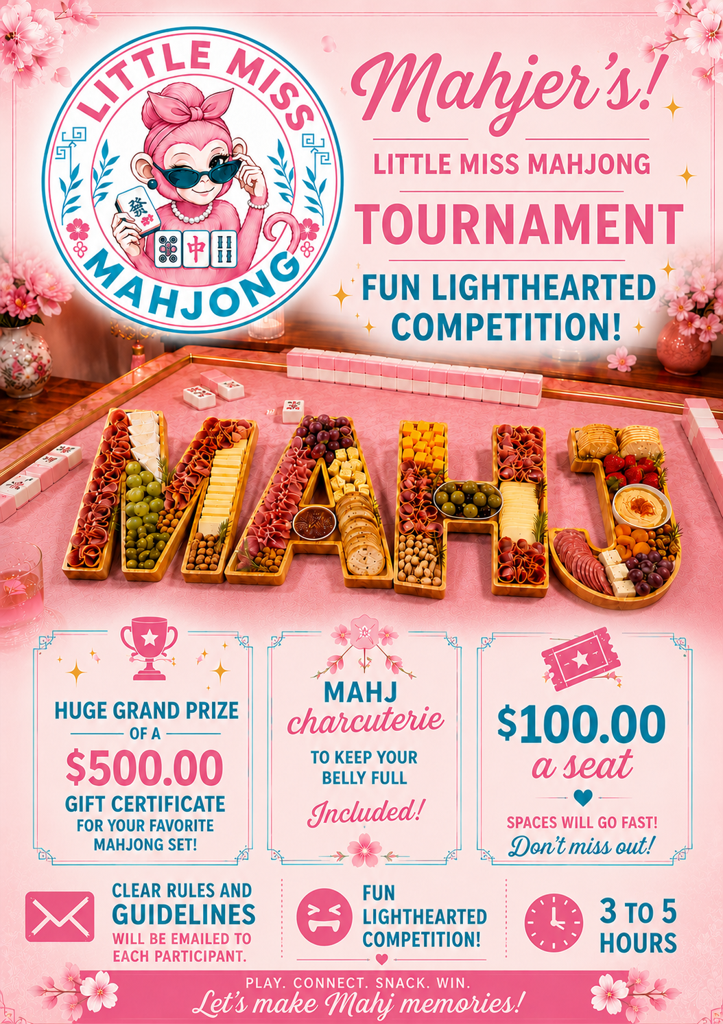 Mahjer's! Little Miss Mahjong Tournament
