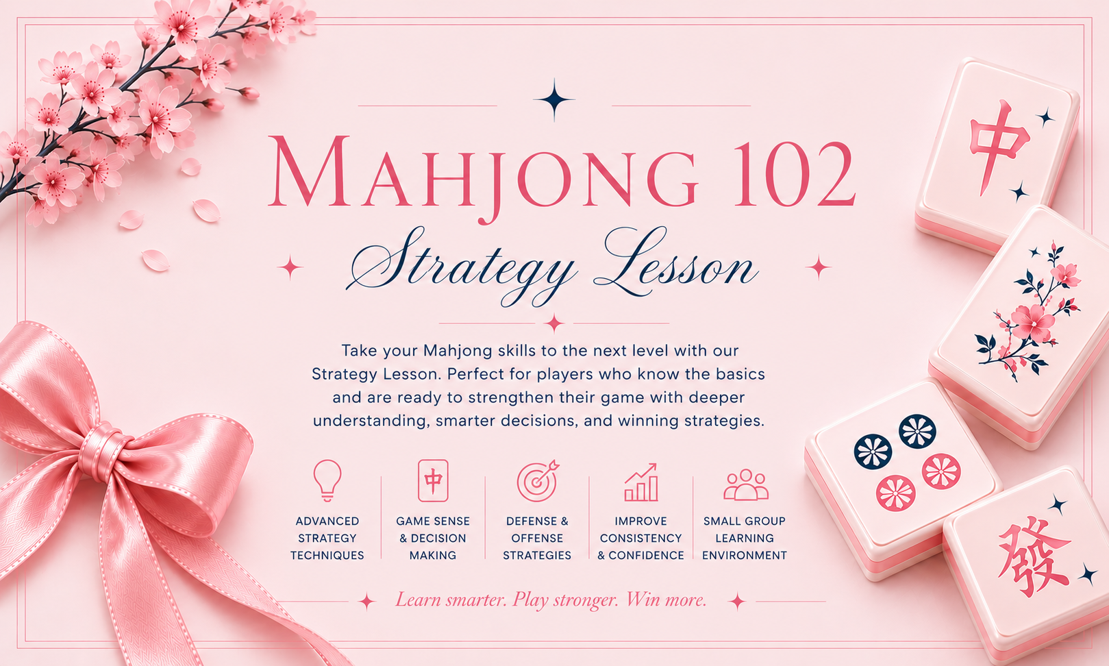 Mahjong 102 — Strategy Lesson